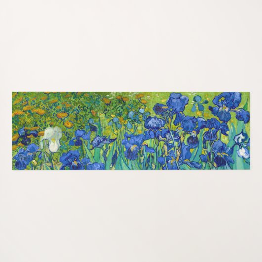 Irises, Vincent van Gogh Yogamat (Achterkant (horizontaal))