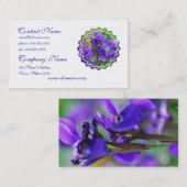 Irises Visitekaartje (Voorkant / Achterkant)