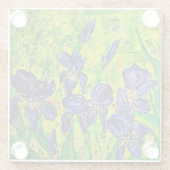 Irisglas Onderzetter (Achterkant)