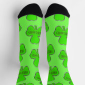 Irish 4 Leaf Clover Design Sokken (Top)