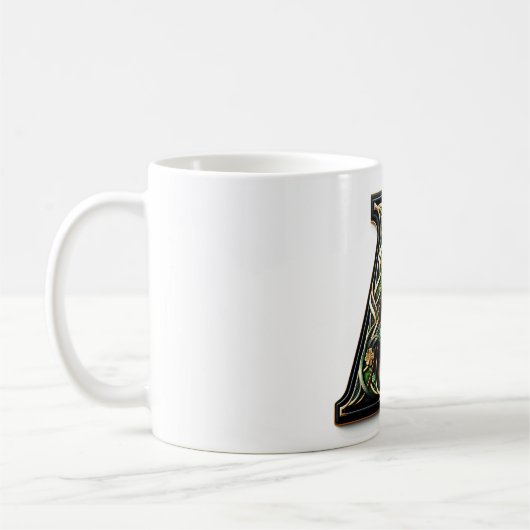 Irish A Monogram Coffee Mug Koffiemok (Links)
