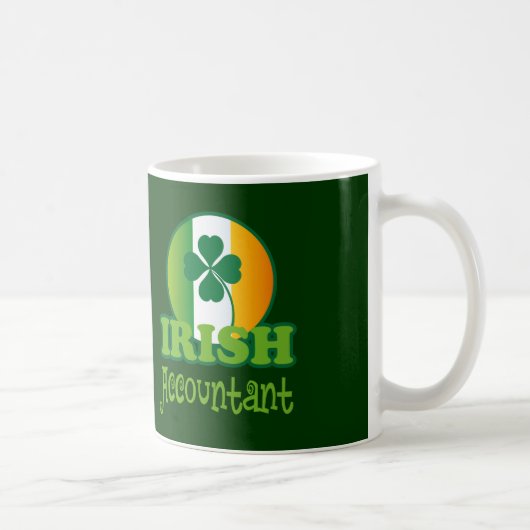 Irish Accountant Gift Koffiemok (Rechts)