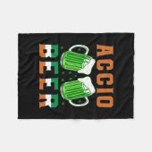 Irish Acio Beer Fleece Deken (Voorkant (Horizontaal))