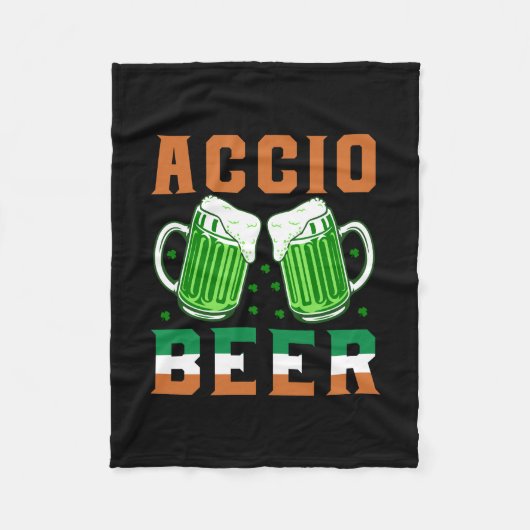 Irish Acio Beer Fleece Deken (Voorkant)