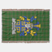 Irish Actes Coat of Arms Family Crest Ireland Deken (Voorkant)