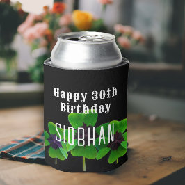 Irish Adult Birthday Gepersonaliseerde Drink Coozi Blikjeskoeler
