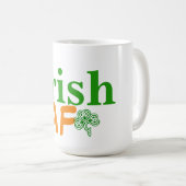 Irish AF Funny Koffiemok (Voorkant rechts)