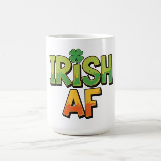 Irish AF St. Patrick's Day Koffiemok (Center)