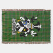 Irish Alexander Coat of Arms Family Crest Ireland Deken (Voorkant)