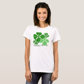 Irish All the Way Shamrock T-shirt (Voorkant volledig)