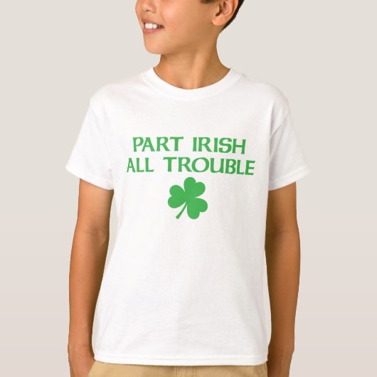 irish alle problemen t-shirt (Voorkant)
