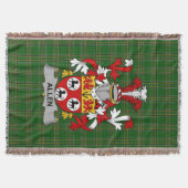 Irish Allen Coat of Arms Family Crest Ireland Deken (Voorkant)