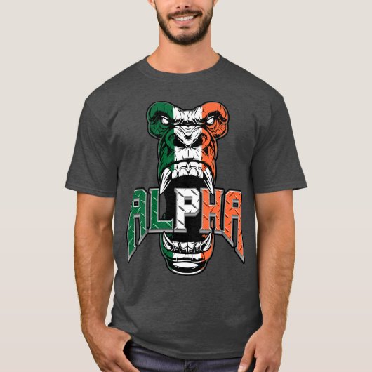 Irish Alpha T-shirt (Voorkant)