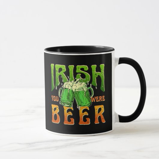 IRISH ALS JE BIJNA GRAPPIG BIJ HET DRINKEN IERLAND MOK (Rechts)
