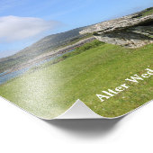 Irish Alter Wedge Tomb, Schull, Co Cork, Ierland Foto Afdruk (Hoek)