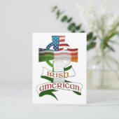 Irish American Celtic Cross Briefkaarten (Staand voorkant)