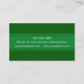 Irish American Claddagh Custom Visitekaartjes (Achterkant)