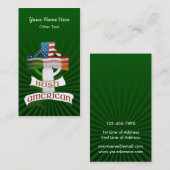 Irish American Cross Custom Visitekaartjes (Voorkant / Achterkant)