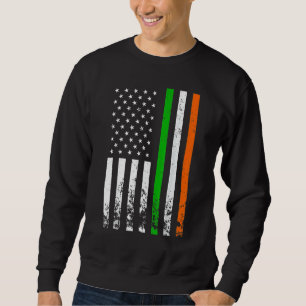 Irish American Flag Ireland Flag Man Women St Patr Trui
