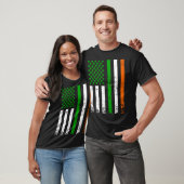 Irish American Flag Ireland Flag  St Patrick s Day T-shirt (Unisex)