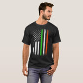 Irish American Flag Ireland Flag ST PATRICKS DAY L T-shirt (Voorkant volledig)