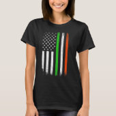 Irish American Flag Ireland Flag ST PATRICKS DAY L T-shirt (Voorkant)