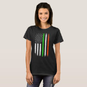 Irish American Flag Ireland Flag ST PATRICKS DAY L T-shirt (Voorkant volledig)