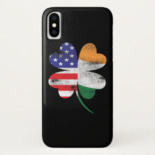 IRISH AMERICAN FLAG Ireland Shamrock Case-Mate iPhone Case