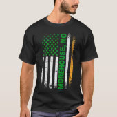 Irish American Flag MOREHOUSE, MO T-shirt (Voorkant)