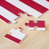 Irish American Flag Shamrock Clover St. Patrick Legpuzzel (Zijkant)