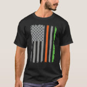 Irish American Flag T-shirt (Voorkant)
