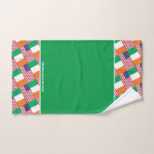 IRISH AMERICAN FLAGS | Christelijke scripts Bad Handdoek (Handdoek)