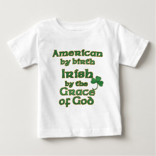 Irish American Joke Long Sleeved Baby T-Shirt