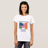 IRISH AMERICAN MOM Proverbs 31 Christelijk T-shirt (Voorkant volledig)