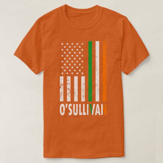 Irish American OSullivan T-shirt (Design voorkant)