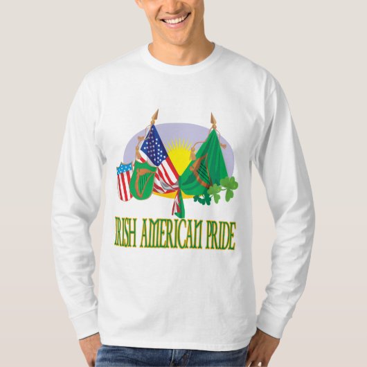Irish American Pride T-shirt (Voorkant)