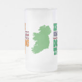 Irish American St. Patricks day Matglas Bierpul (Center)