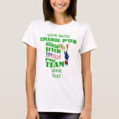 Irish American St Patrick's day T-shirt (Voorkant)