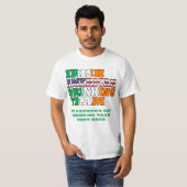 Irish American St. Patricks day T-shirt (Voorkant volledig)