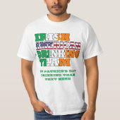 Irish American St. Patricks day T-shirt (Voorkant)