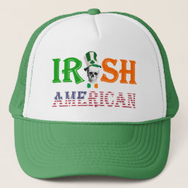 Irish American St Patrick's day Trucker Pet