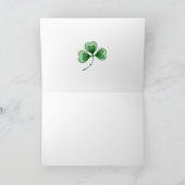Irish Angel & Banner - Blank Inside Kaart (Binnen)
