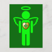 Irish Angel briefkaart (Voorkant)