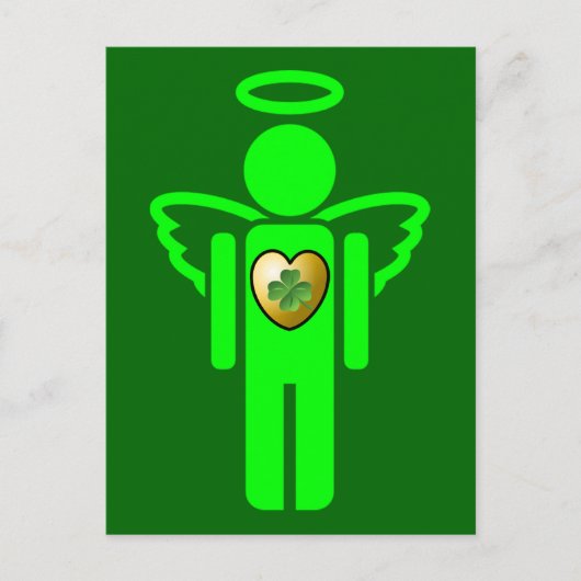 Irish Angel briefkaart (Voorkant)