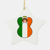 Irish Angel Keramisch Ornament (Voorkant)