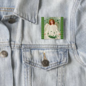 Irish Angel-knop Vierkante Button 5,1 Cm (In situ)