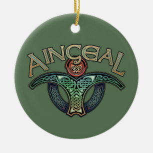 Irish Angel Pendant/Ornament Keramisch Ornament