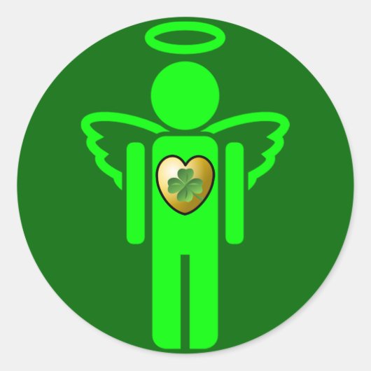 Irish Angel sticker (Voorkant)