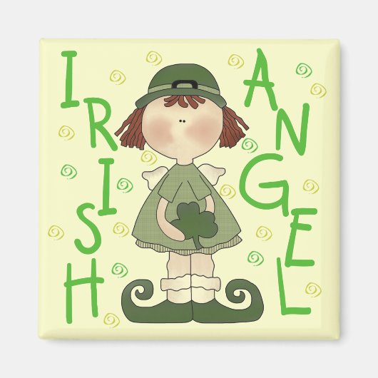 Irish Angel T-shirts en Gifts Magneet (Voorkant)