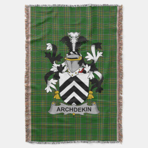 Irish Archdekin Coat of Arms Family Crest Ireland Deken